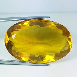 111.10 ct Collective Gem Oval Cut Natural Fluorite: Oval - Brazil/China