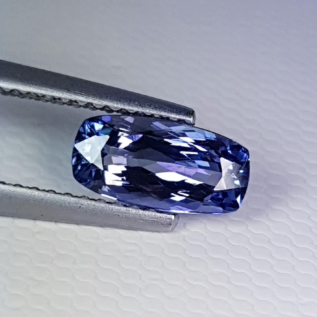 1.35 ct Beautiful Gem Cushion Cut Natural Tanzanite (1 of 6)