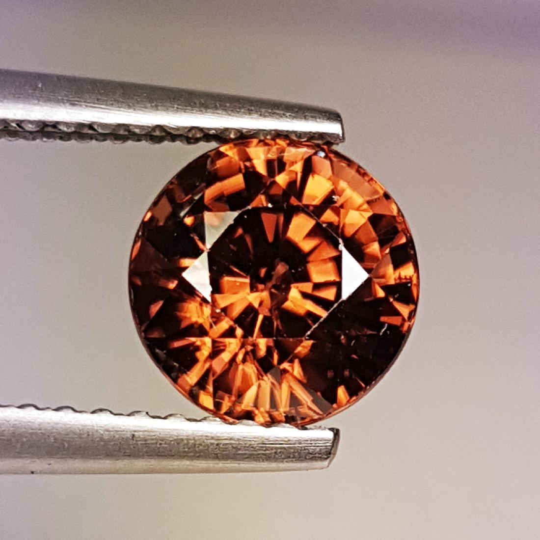 2.35 ct Natural Zircon: Round - Cambodia