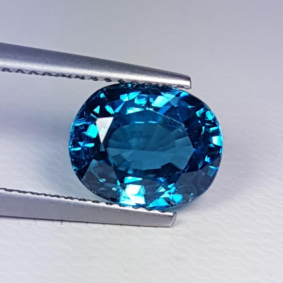 4.80 ct Natural Blue Zircon (1 of 6)