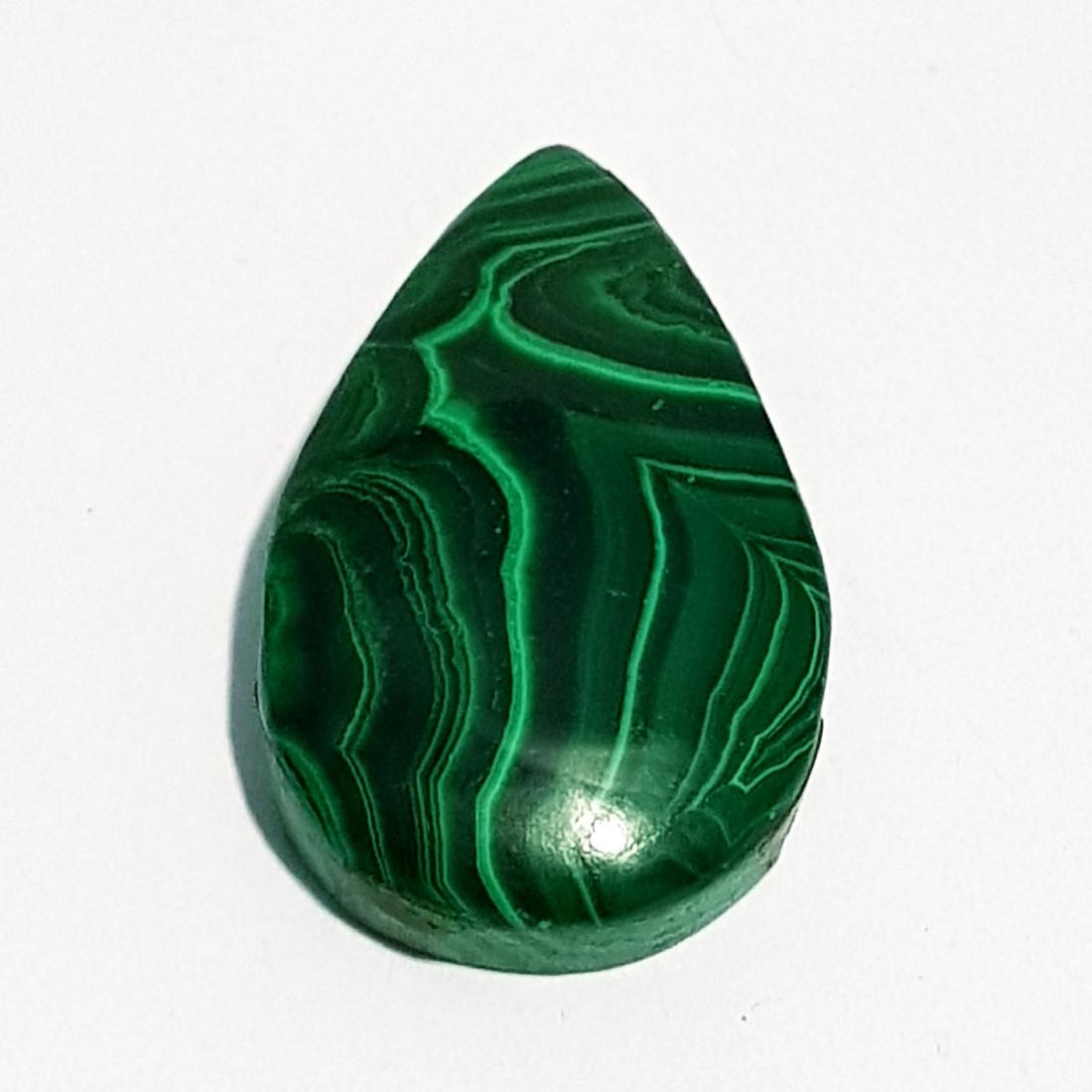 71.55 ct Natural Malachite: Pear-Africa
