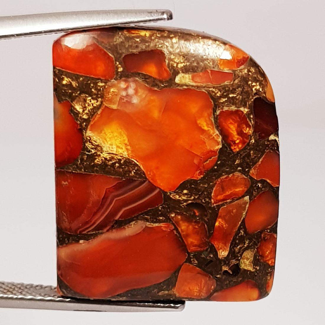 26.25 ct Natural Copper Calcy (1 of 5)