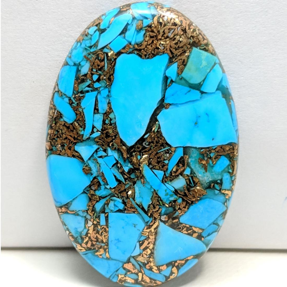 23.65 ct Natural Copper Turquoise (1 of 4)