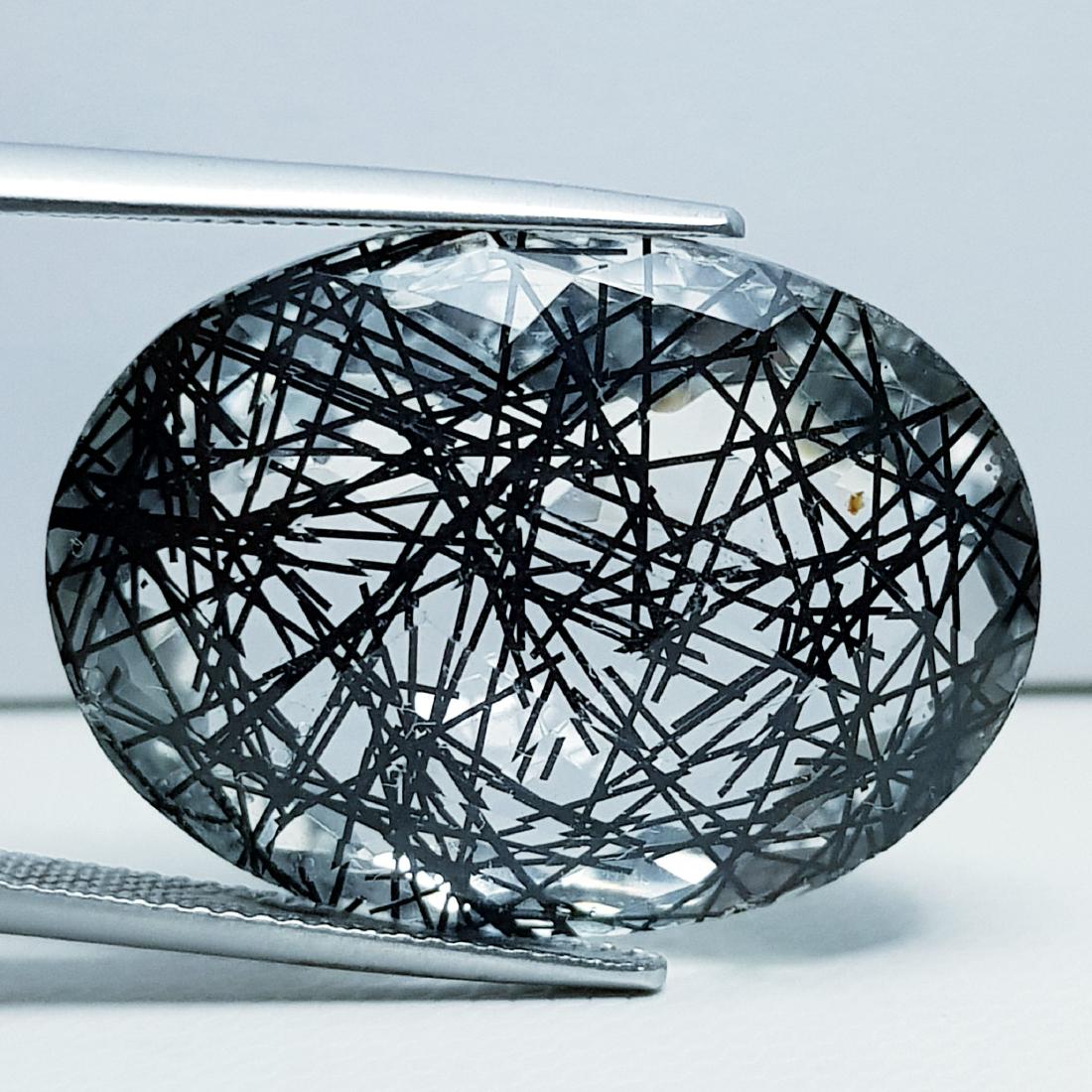 43.60 ct Doublet  Black Rutile (1 of 6)