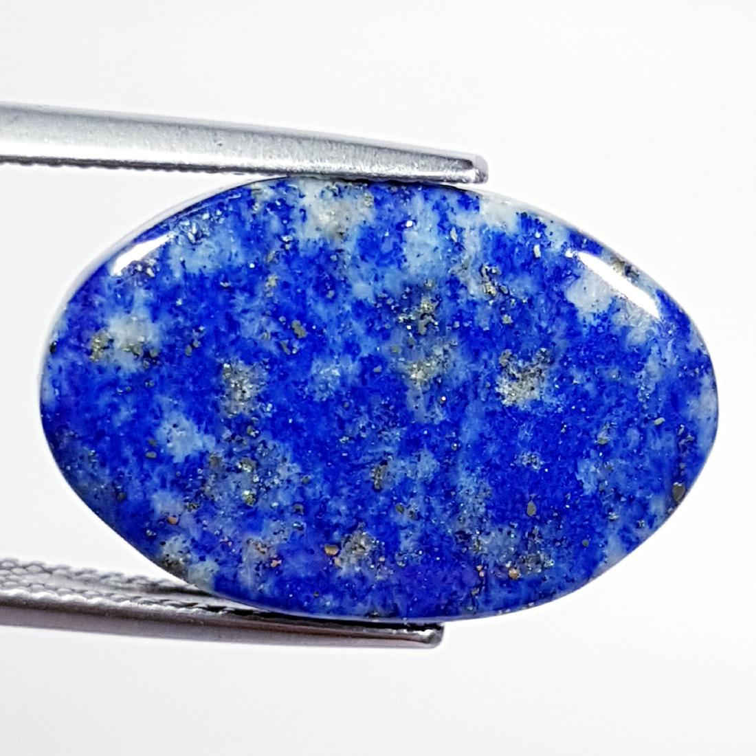 16.45 ct Natural Copper Lapiz Lazuil: Oval-Afganistan/Chile