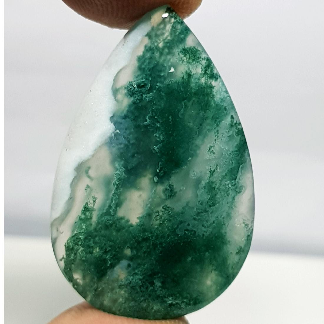 32.25 ct Natural Moss Agate (1 of 6)