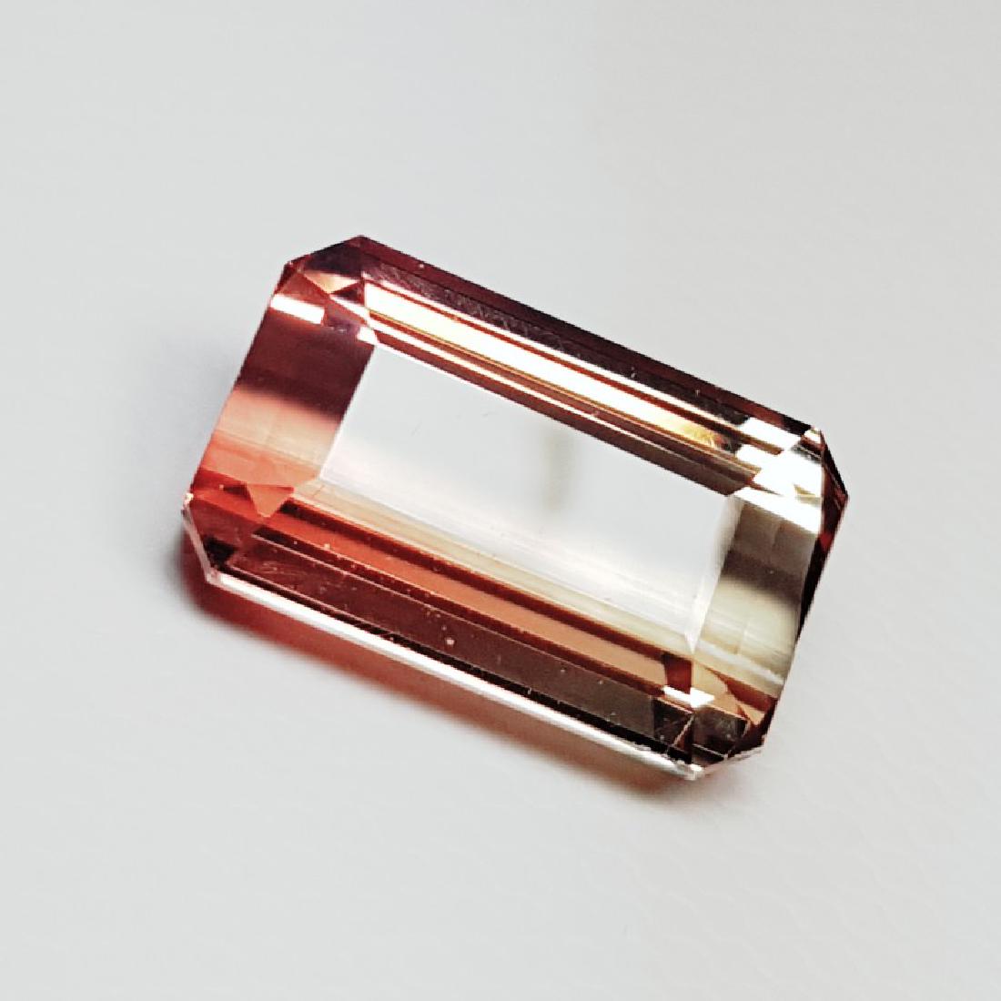 5.81 ct " AA Grade Gem"Emerald Cut Natural Tourmaline (1 of 5)