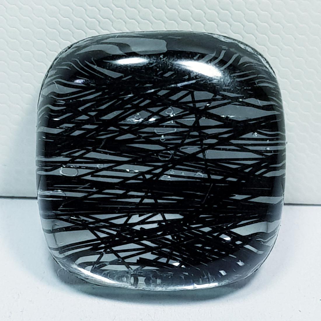 28.45 ct Doublet Black Rutile (1 of 6)