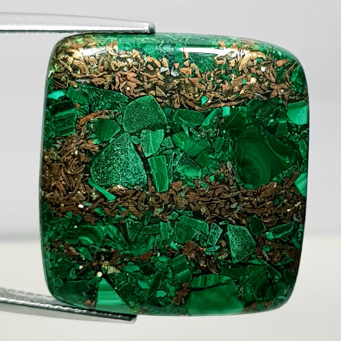 31.70 ct Natural Copper Malachite (1 of 5)