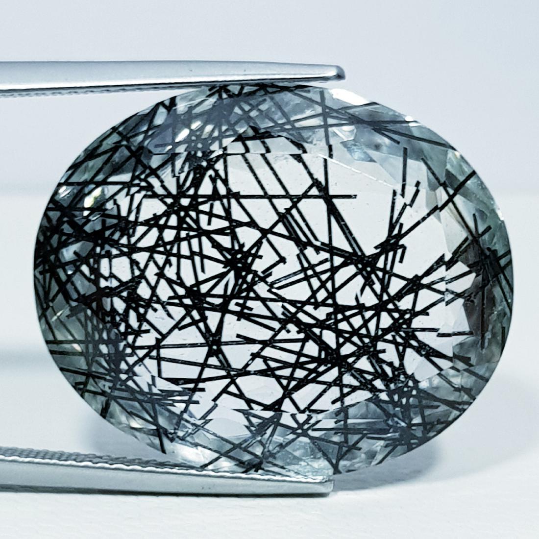 44.35 ct Doublet Black Rutile (1 of 6)