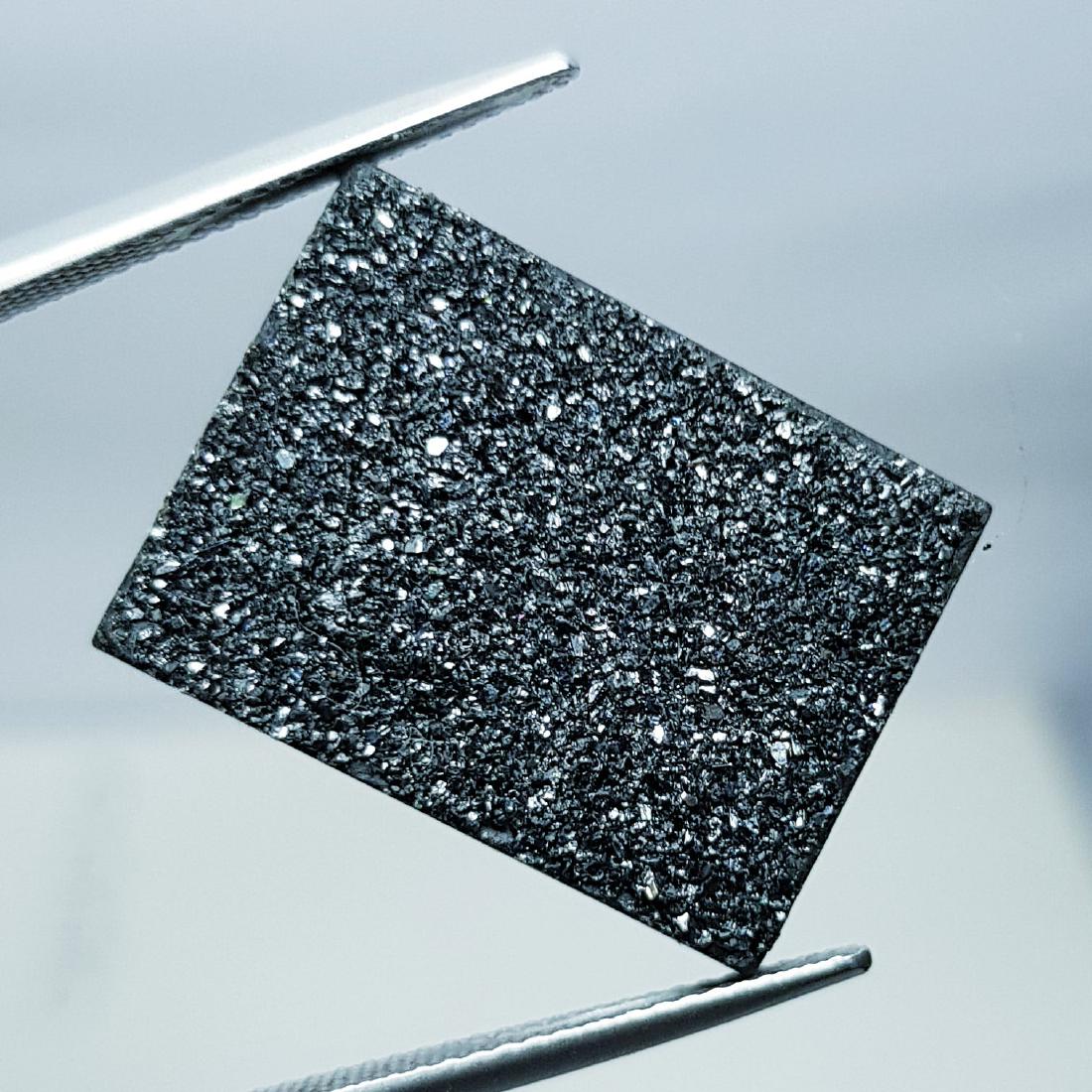 19.55 ct Natural Black Drucy (1 of 5)