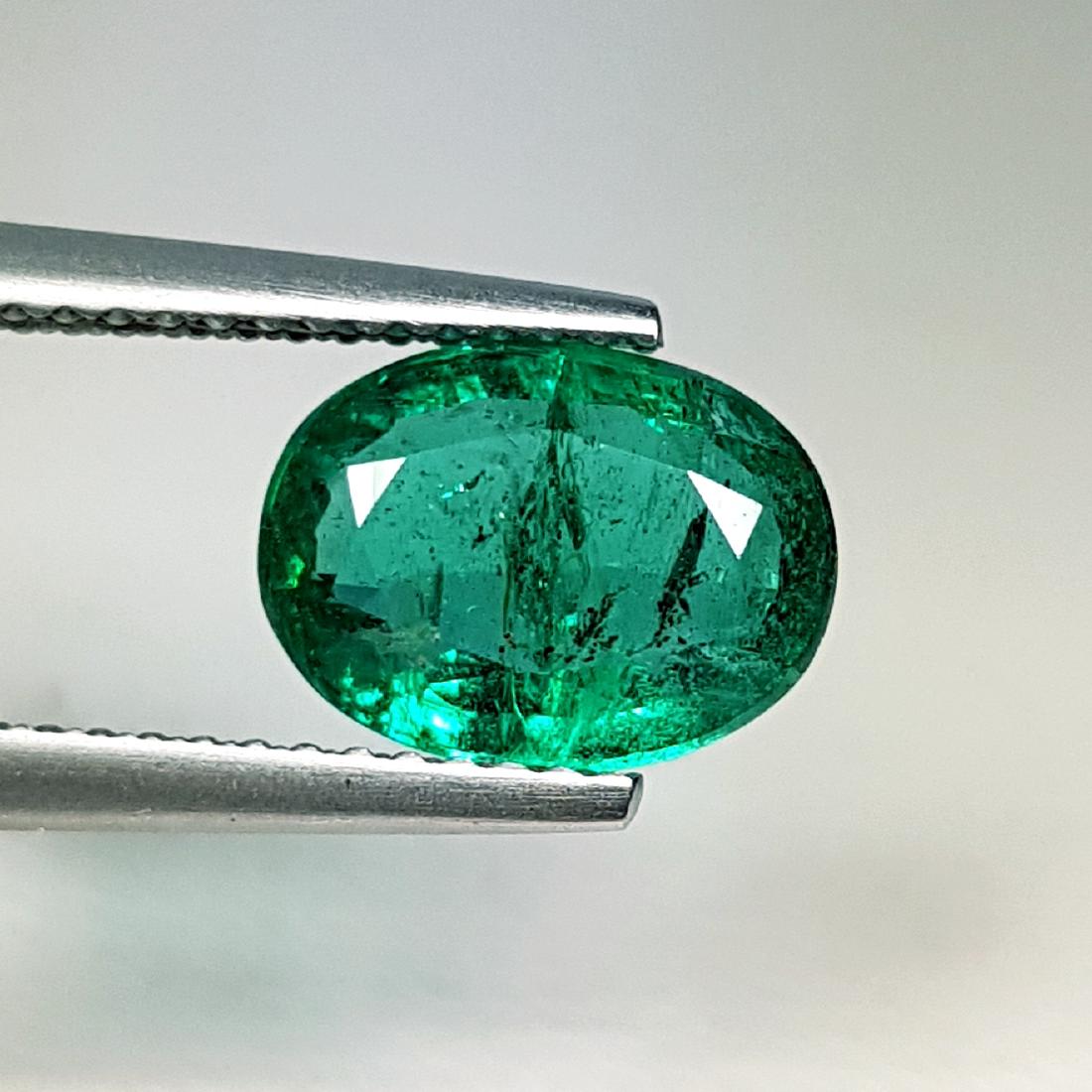 2.05 ct Collective Gem Oval Cut Natural Emerald (1 of 5)