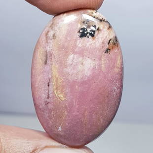 40.50 ct Natural Pink Opal: Oval-Brazil