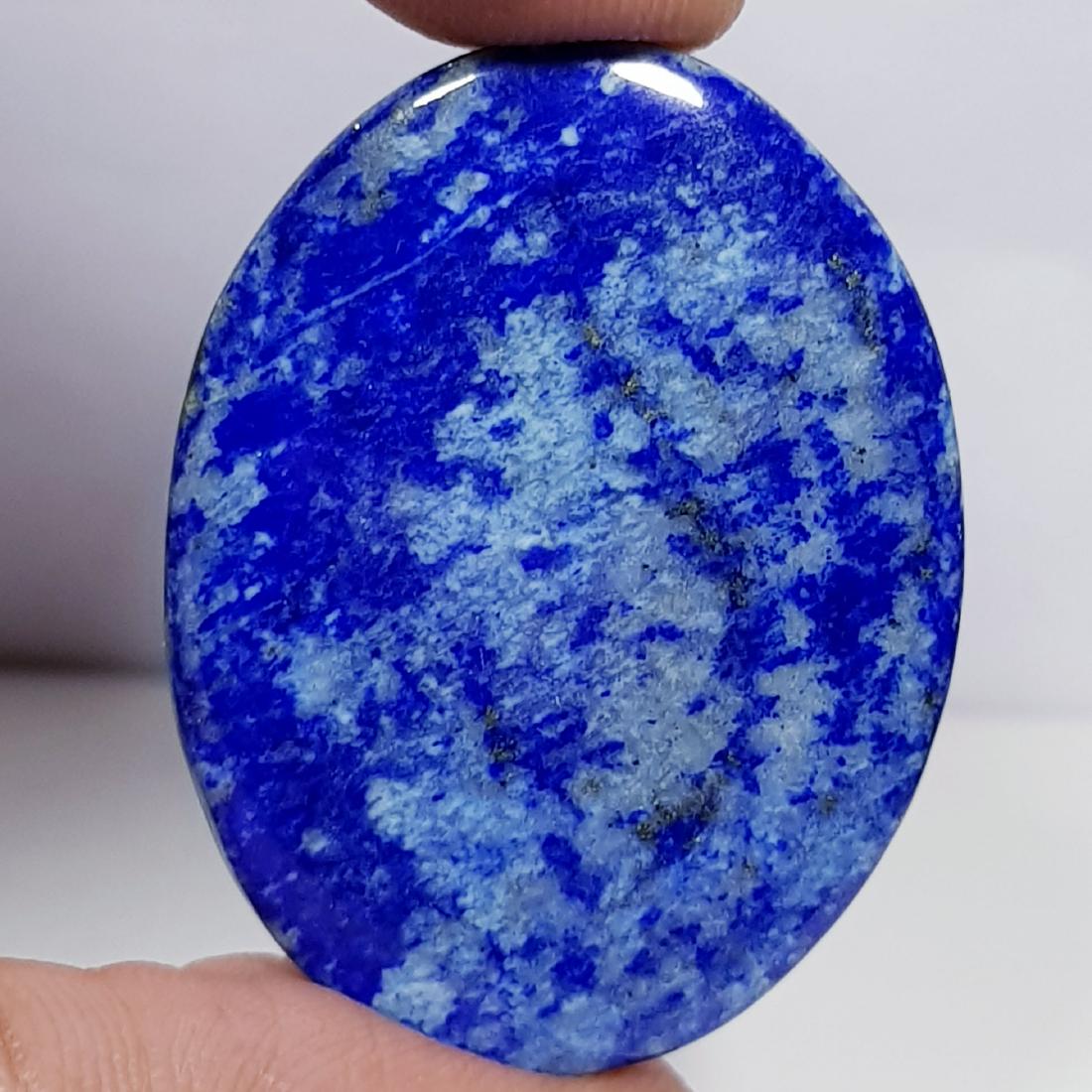 47.30 ct Natural Copper Lapiz Lazuil: Oval-Afganistan/Chile