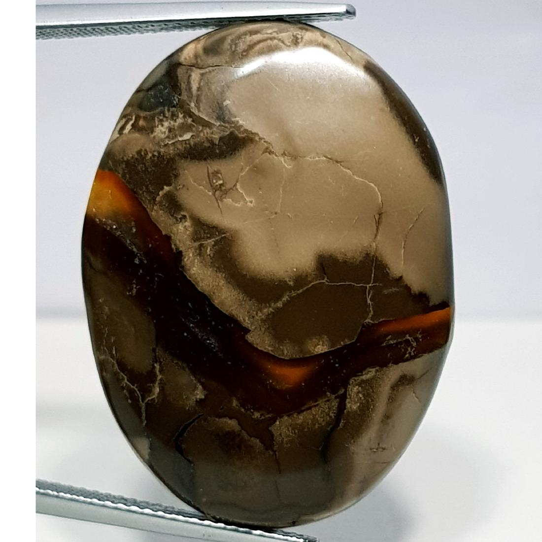 34.35 ct Natural Thunder Agate (1 of 5)