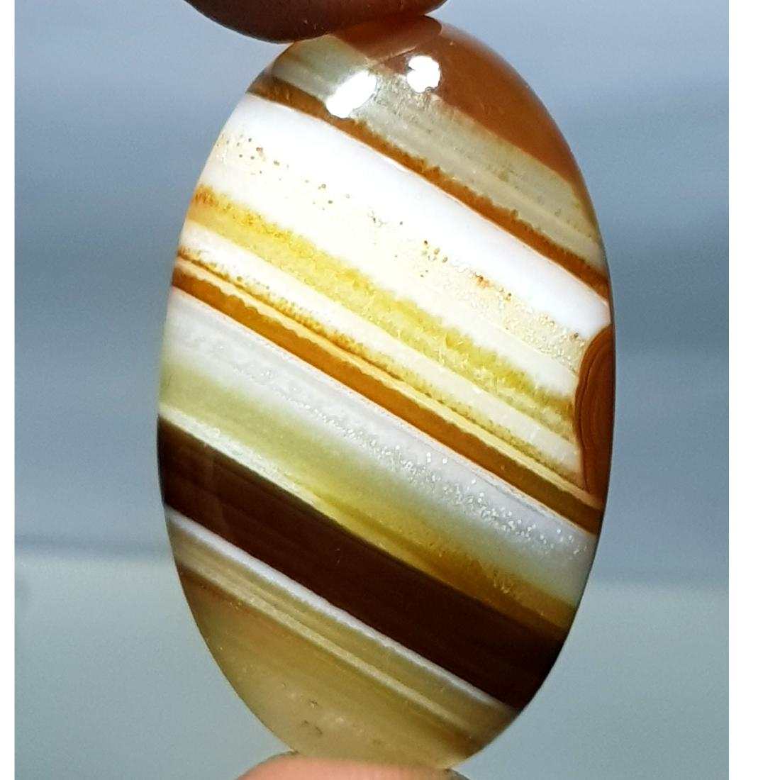 51.60 ct Natural Brown Lace Agate (1 of 5)