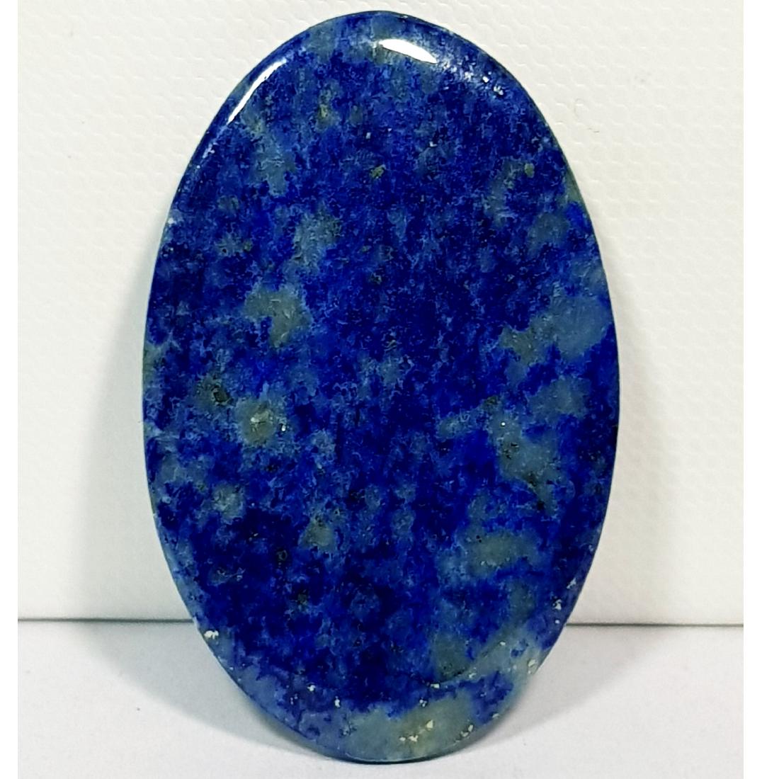 33.85 ct Natural Copper Lapiz Lazuil: Oval-Afganistan/Chile