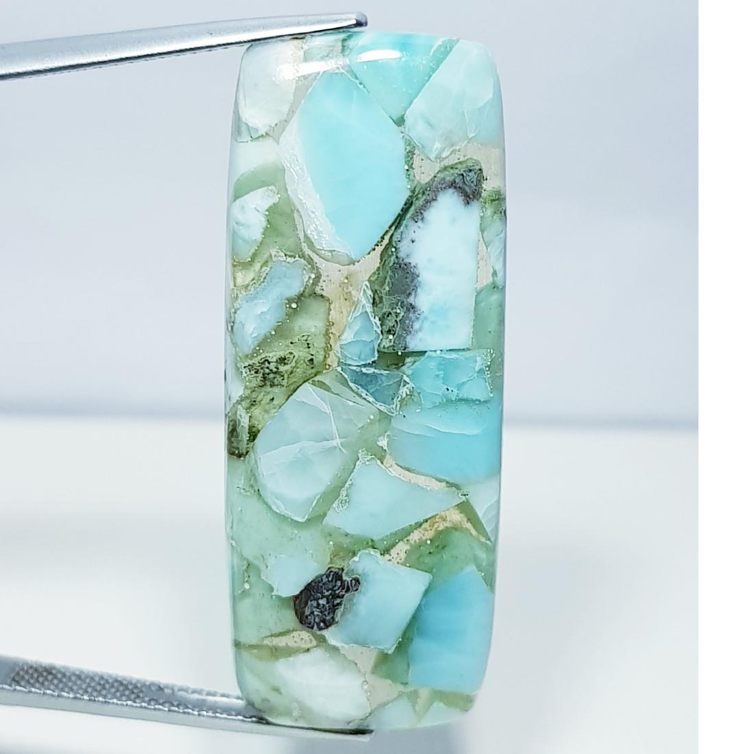 29.30 ct Natural Copper Larimar (1 of 6)