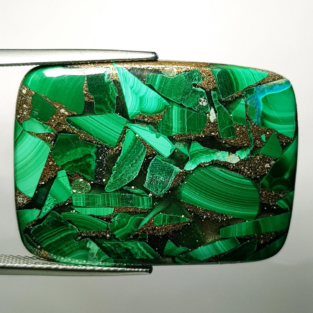 35.00 ct Natural Copper Malakite (1 of 6)