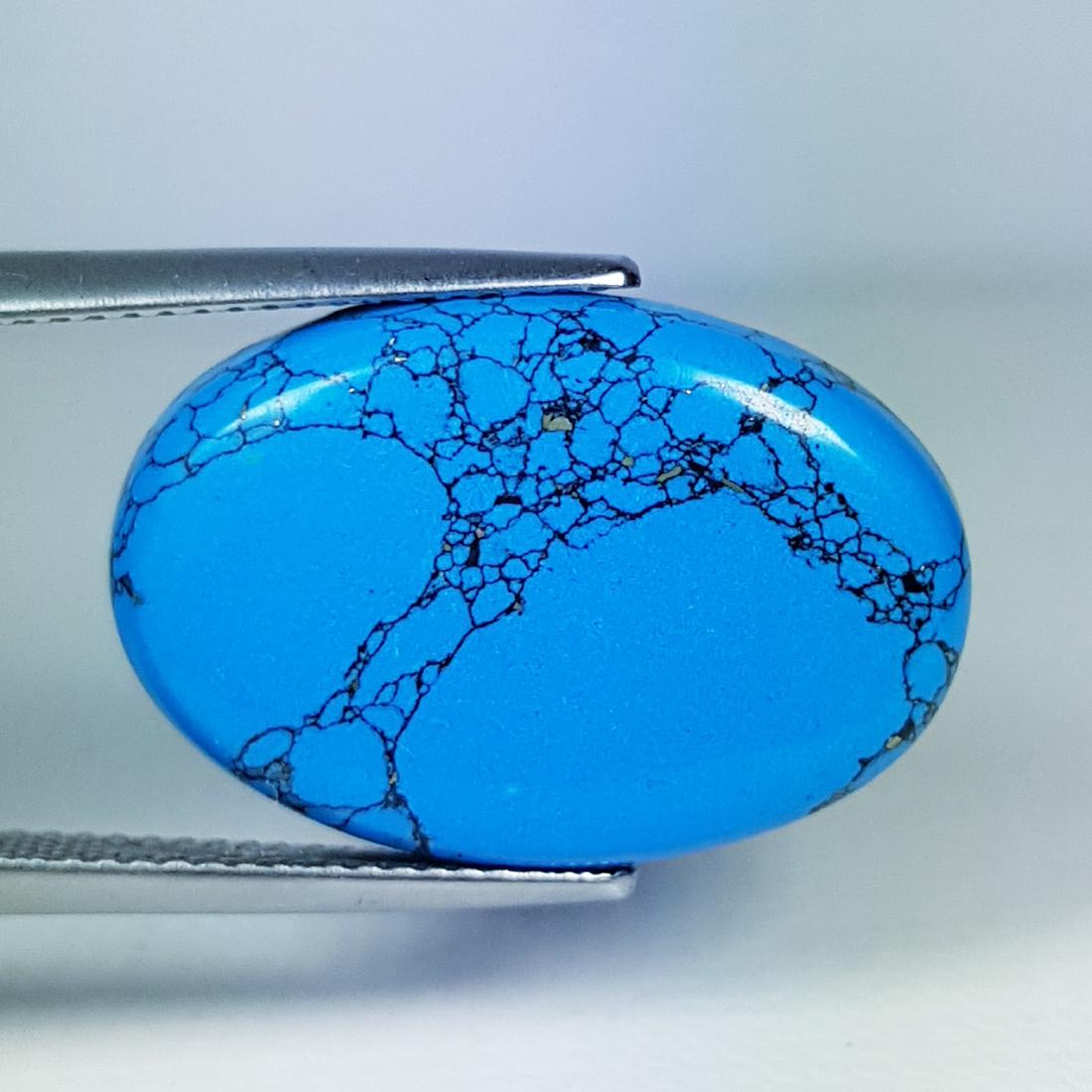 10.30 ct Natural Mohave Blue Turquoise (1 of 6)