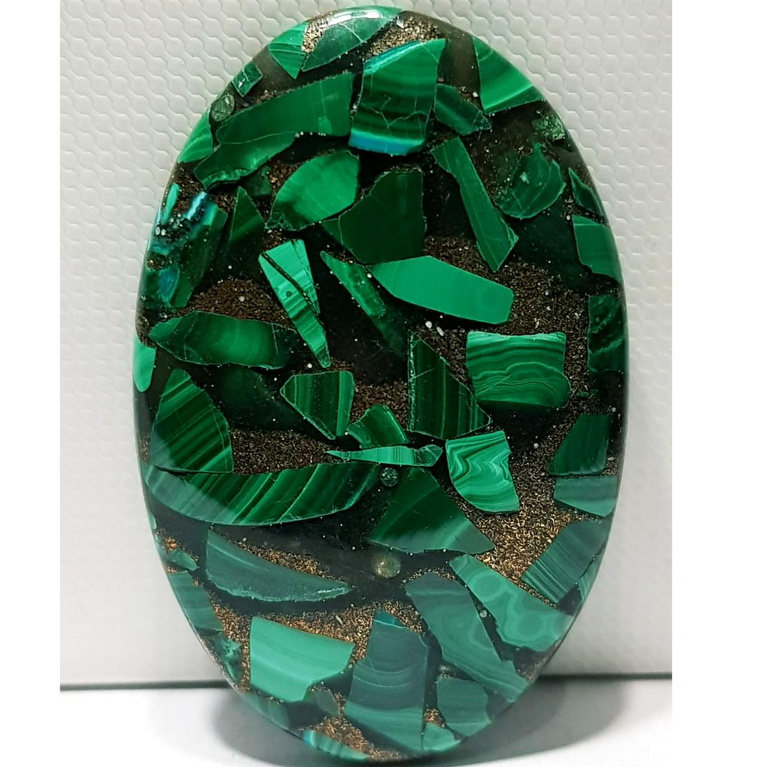 62.90 ct Natural Copper Malachite (1 of 6)