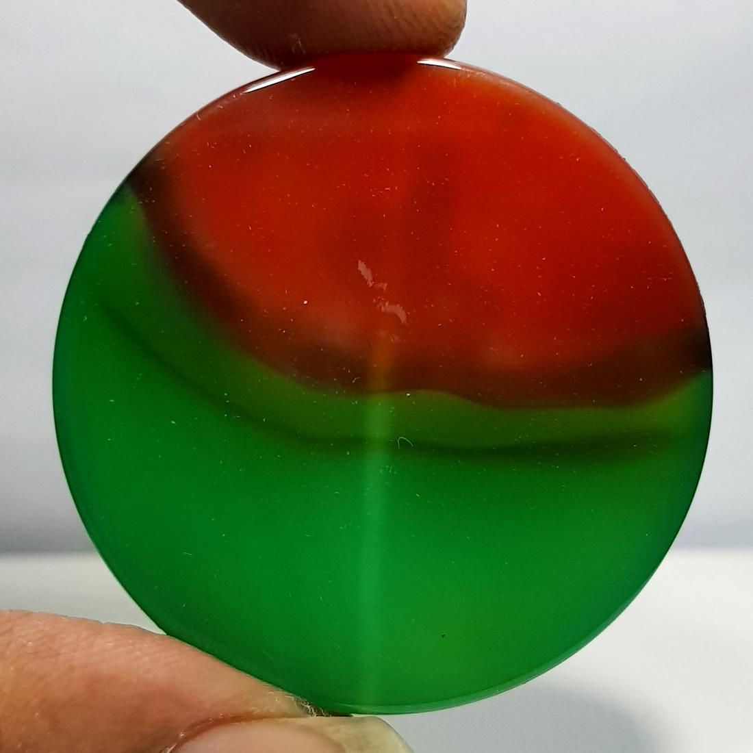 77.30 ct Natural Chalcedony: Round - Brazil