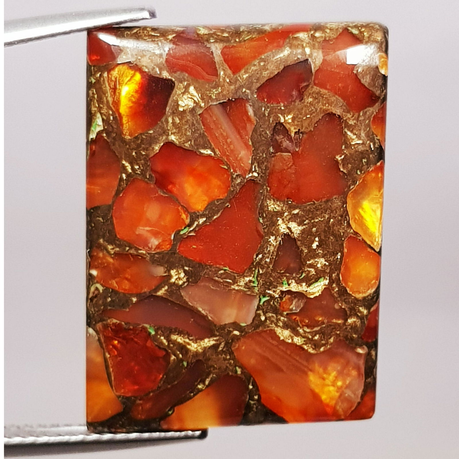 22.55 ct Natural Copper Calcy (1 of 5)