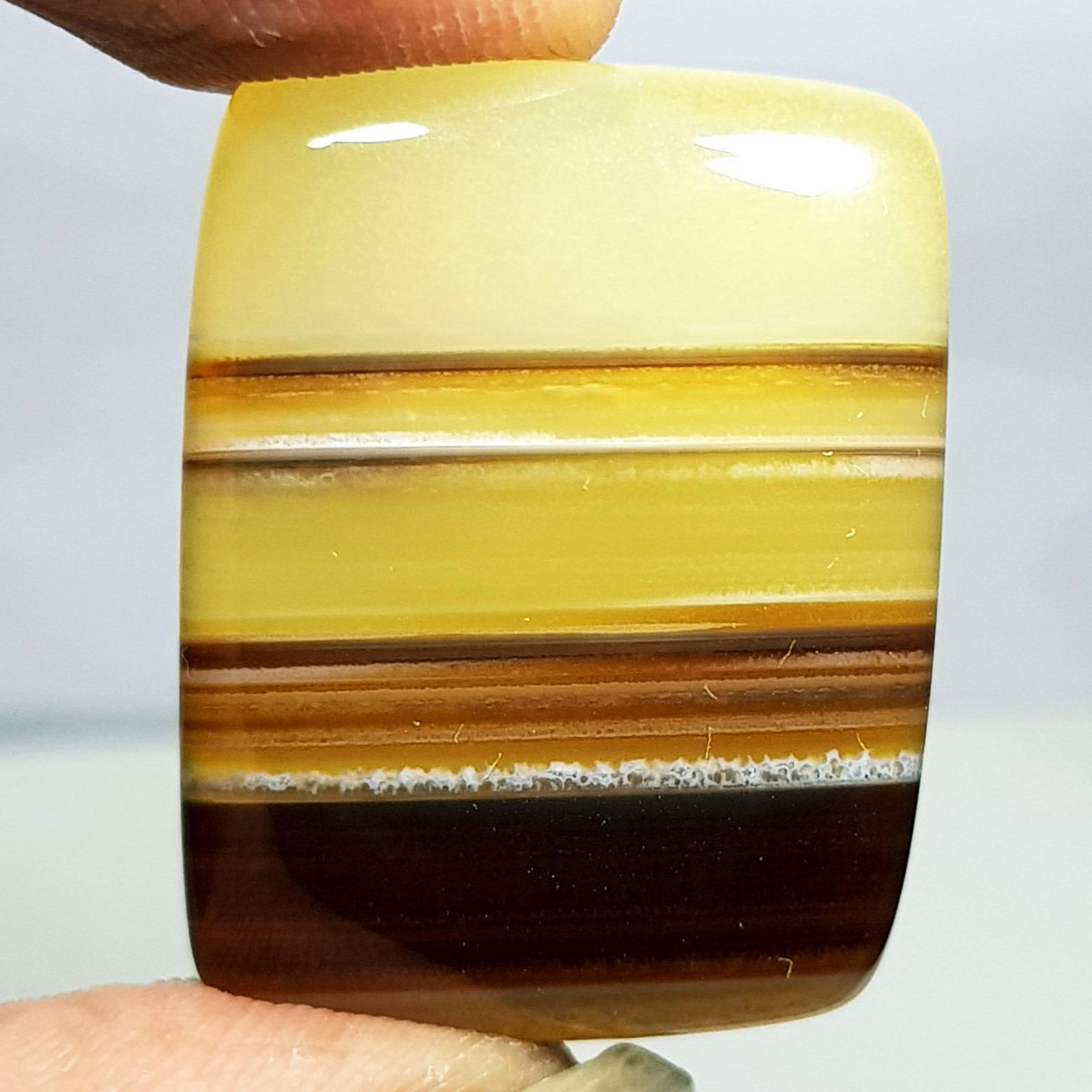 42.10 ct Natural Brown Lace Agate (1 of 5)