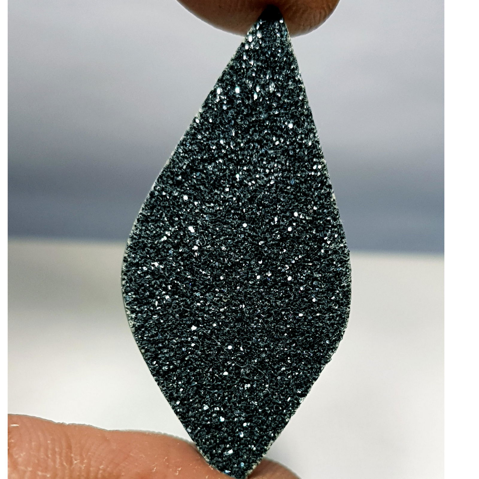 19.45 ct Natural Black Drucy (1 of 6)