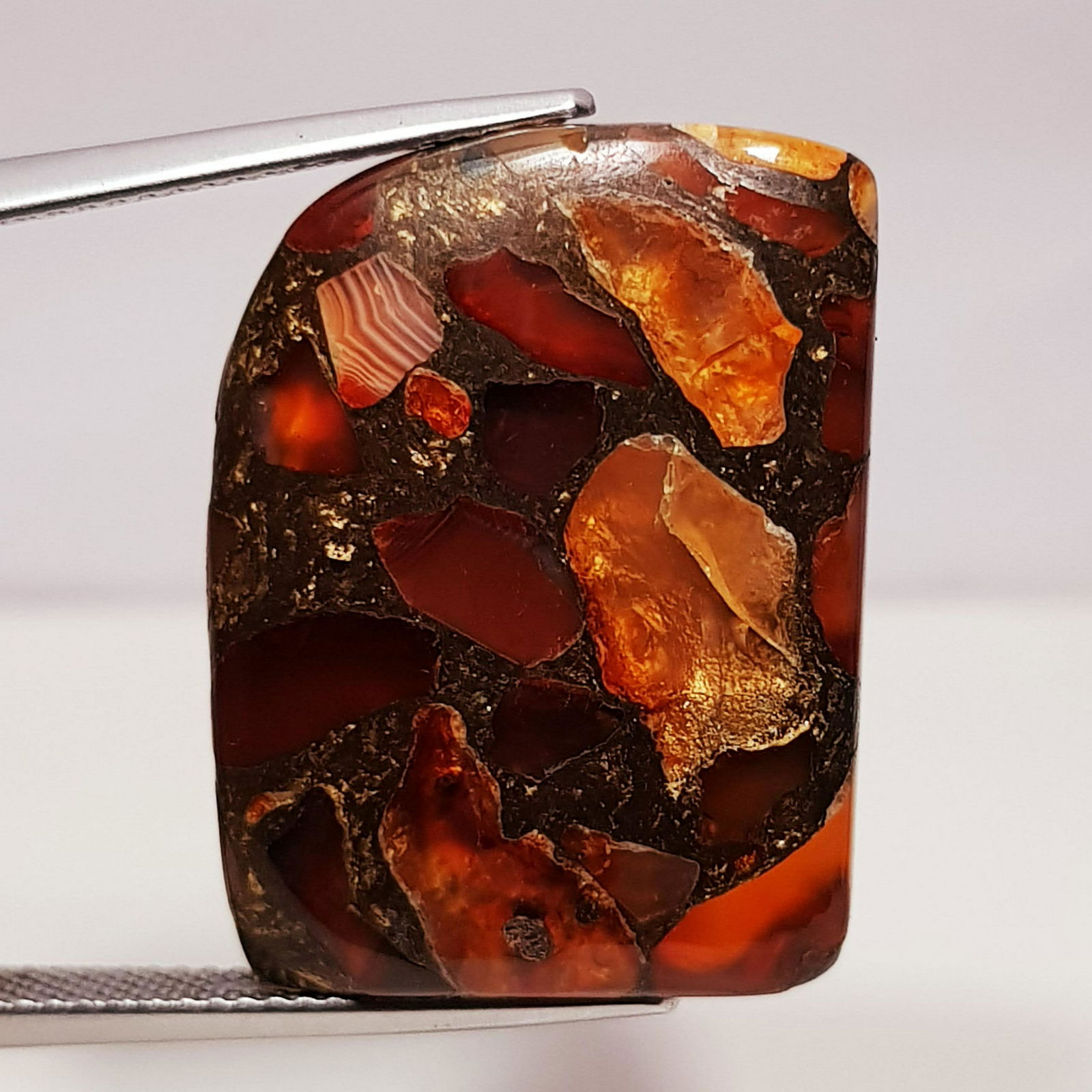 27.55 ct Natural Copper Calcy (1 of 5)