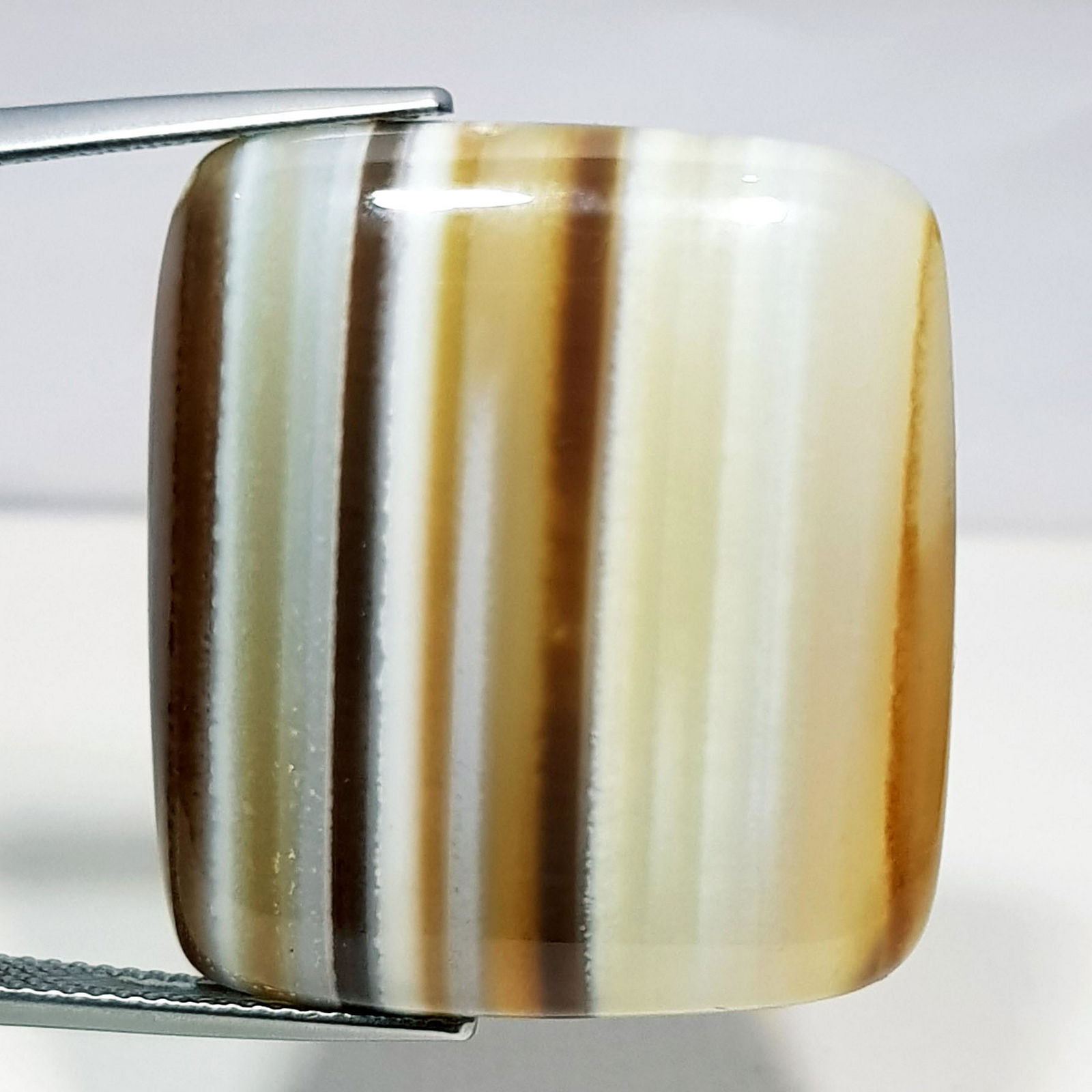 46.25 ct Natural Brown Lace Agate (1 of 5)