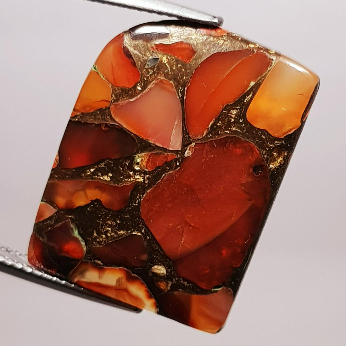 21.75 ct Natural Copper Calcy (1 of 5)