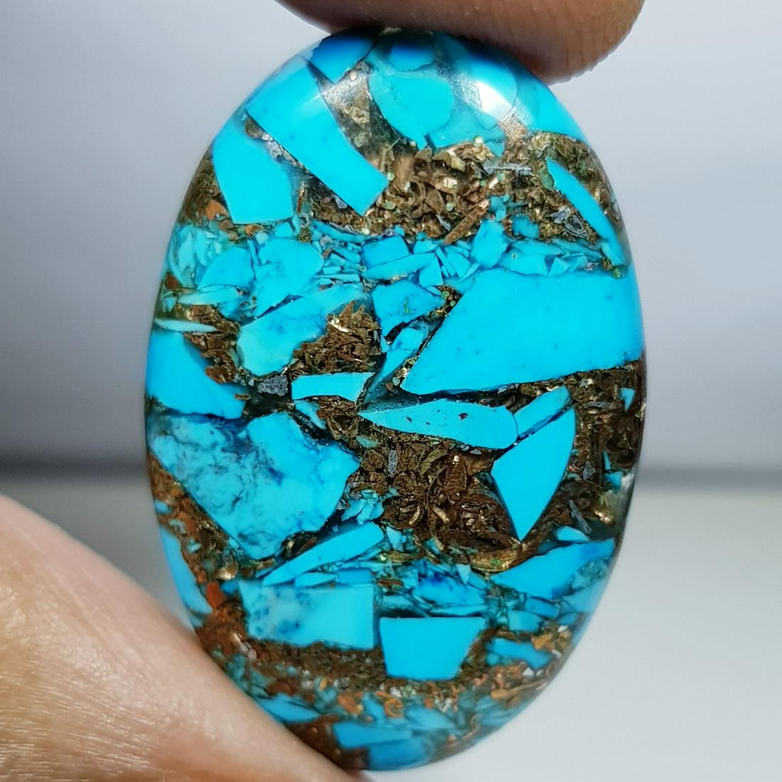 27.95 ct Natural Copper Turquoise (1 of 5)