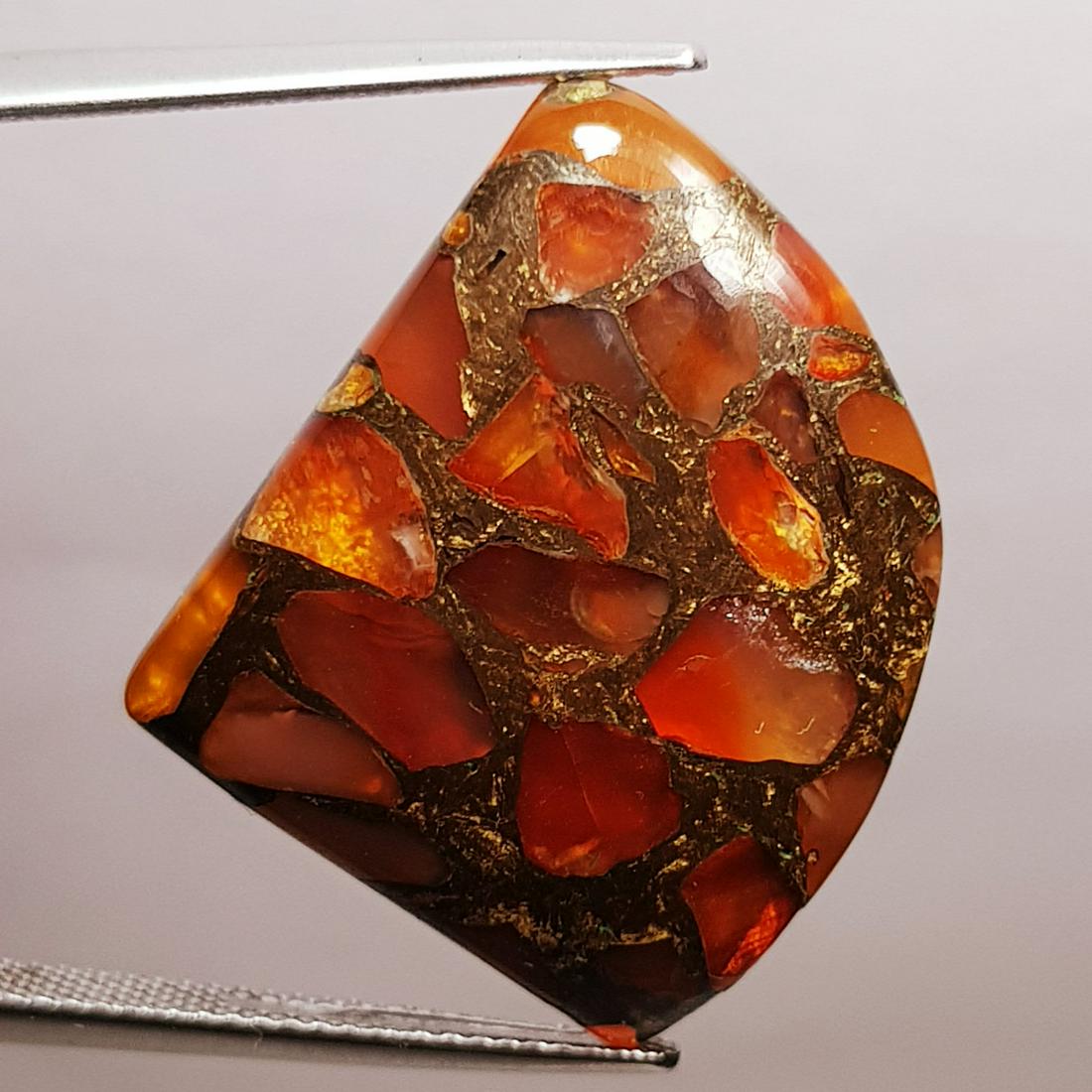 27.90 ct Natural Copper Calcy (1 of 5)