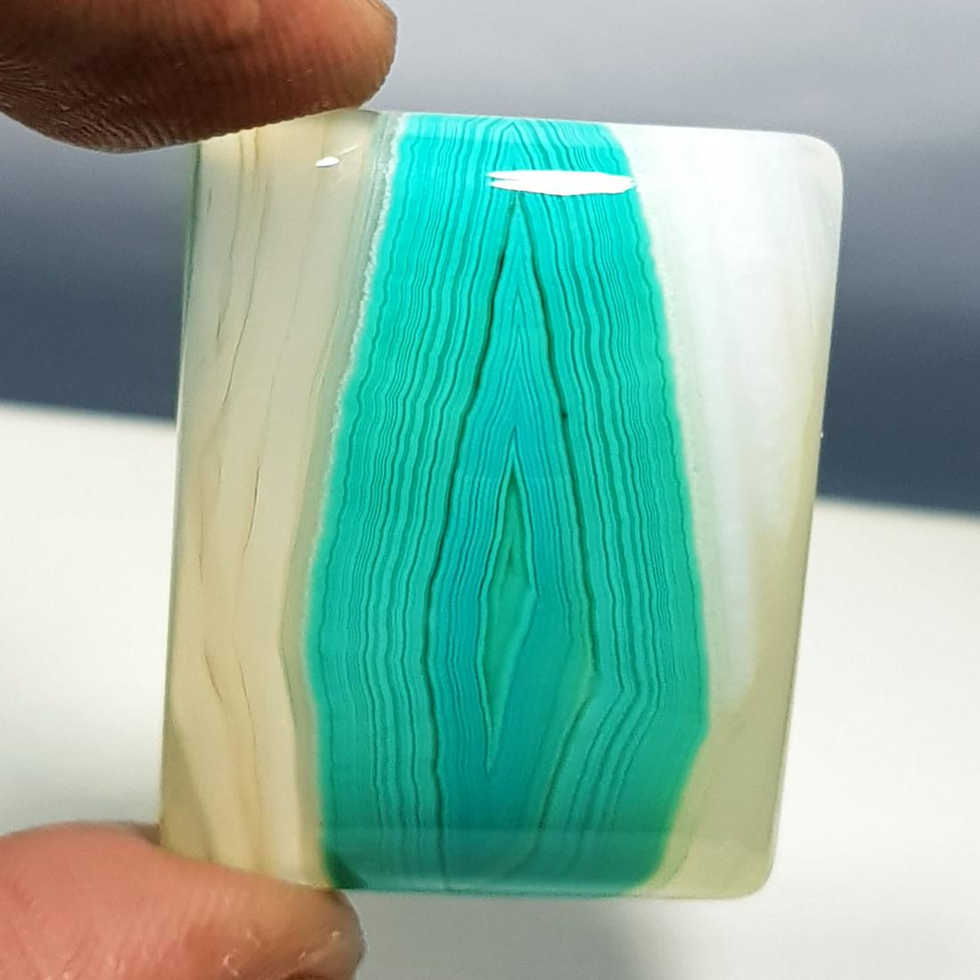 54.72 ct Natural  Green Lace Agate (1 of 5)