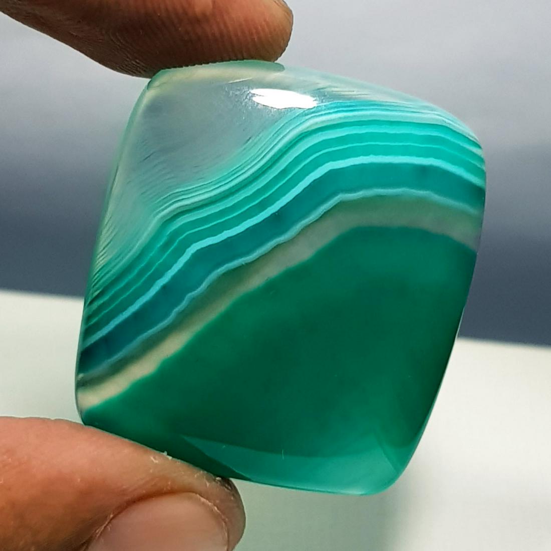 60.41 ct Natural Green Lace Agate (1 of 5)