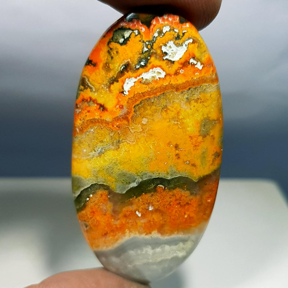 43.20 ct Natural Bumble Bee Jasper (1 of 6)