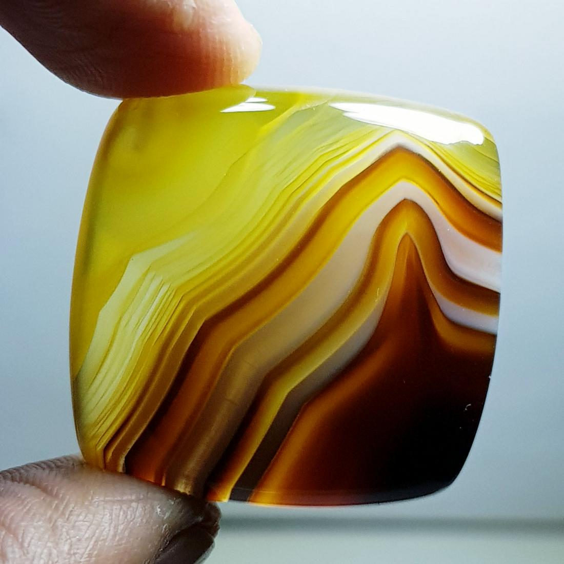 66.07 ct Natural Brown Lace Agate (1 of 6)