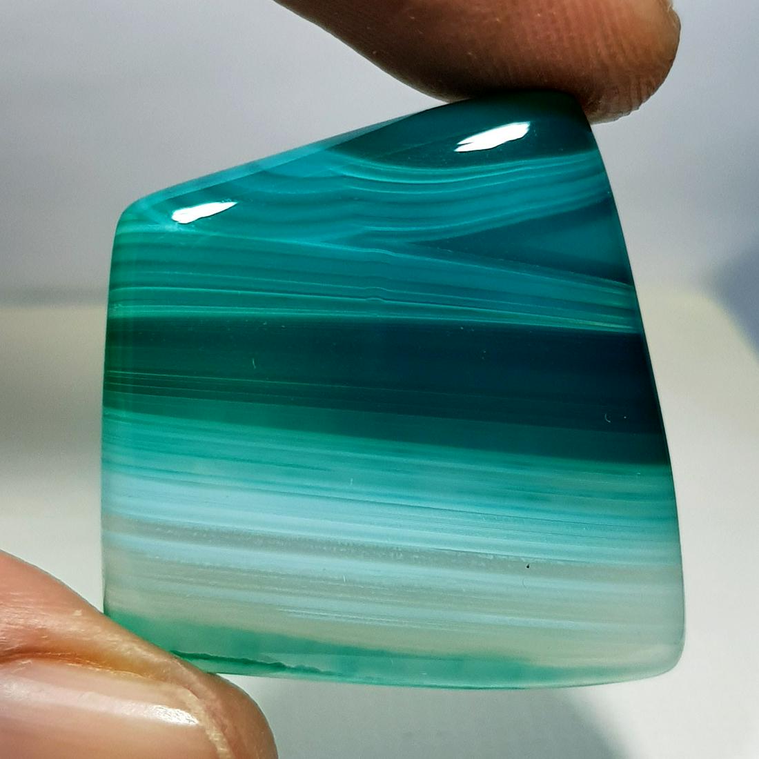 51.45 ct Natural Green Lace Agate (1 of 6)