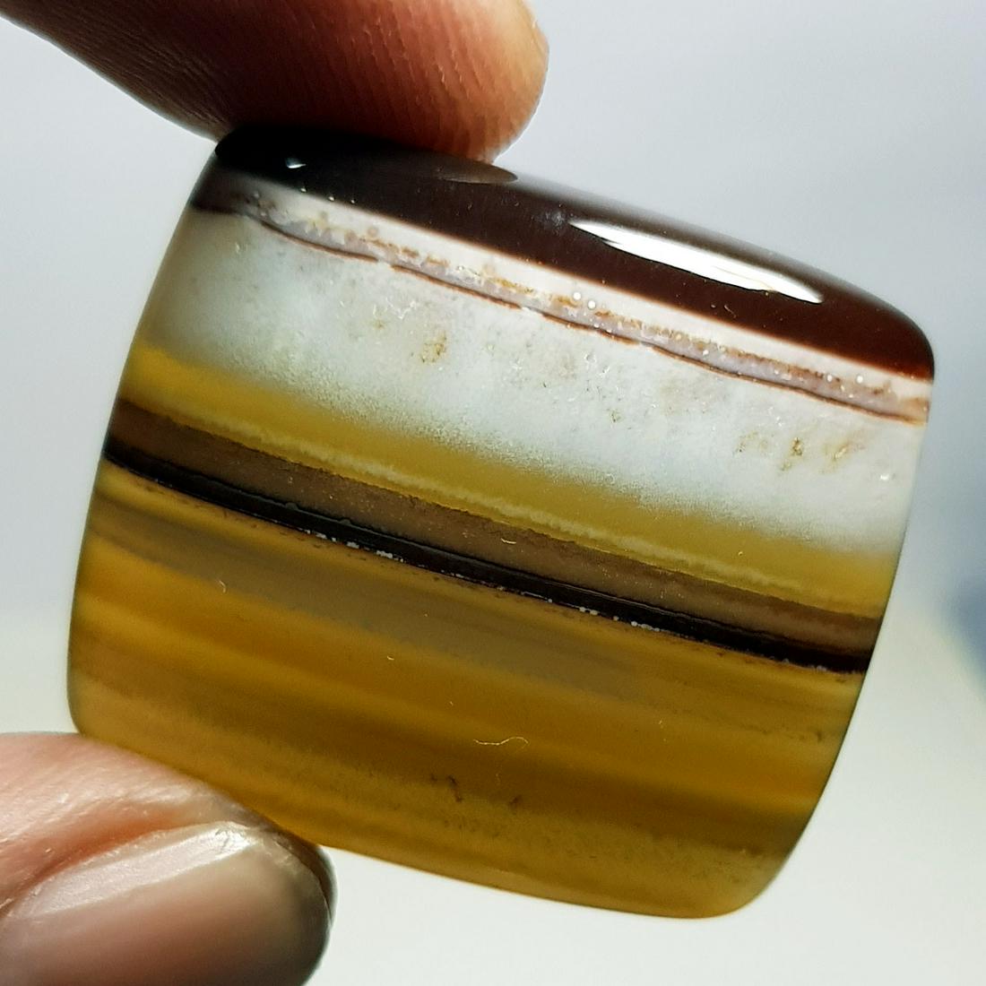 54.60 ct Natural Brown Lace Agate (1 of 5)