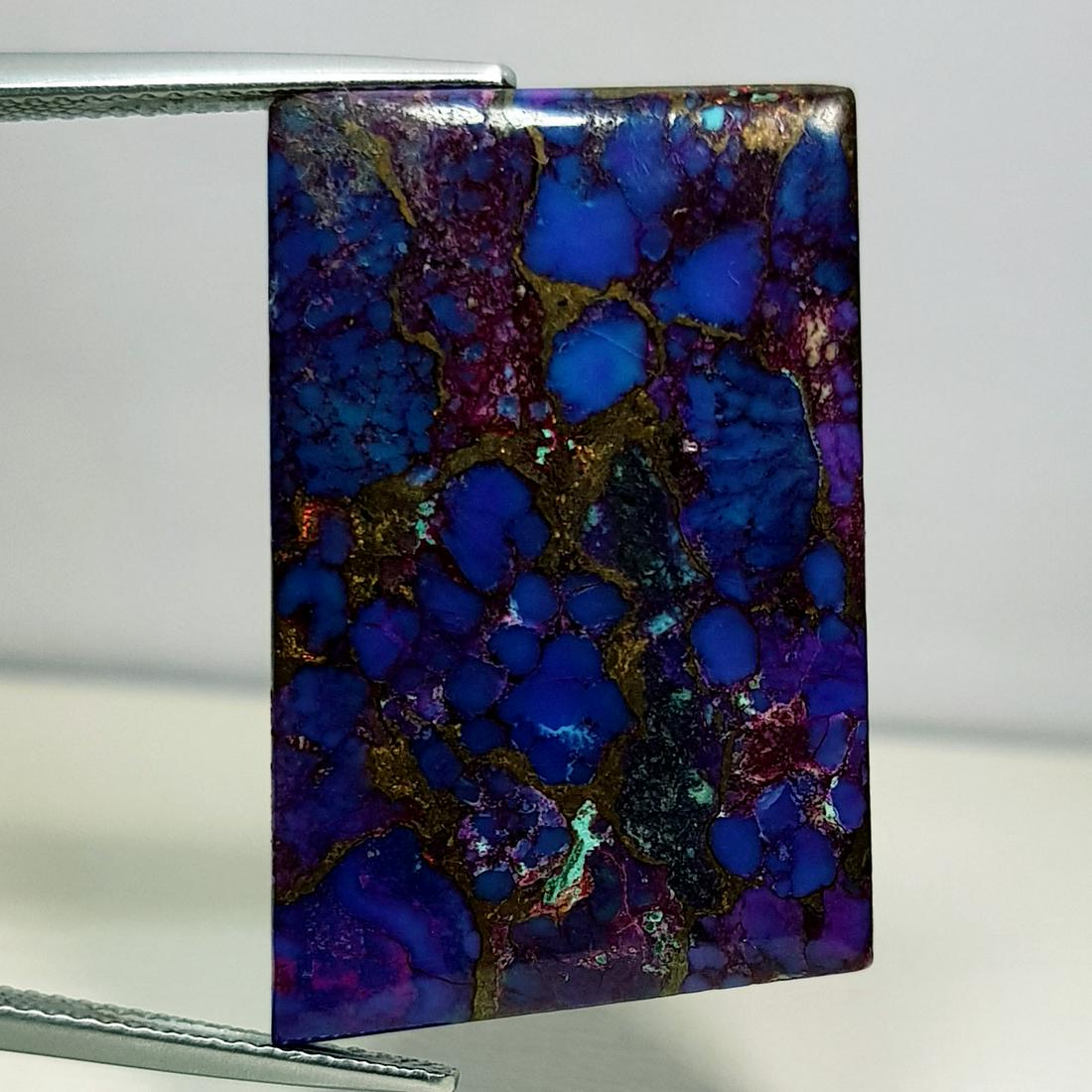 23.65 ct Natural Violet Mohave Turquoise (1 of 5)