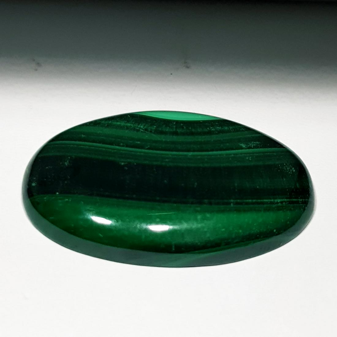 47.50 ct Natural Malachite: Oval-Africa