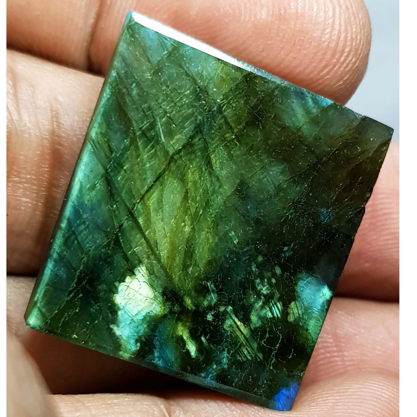44.10 ct Natural Labradorite Slice (1 of 5)
