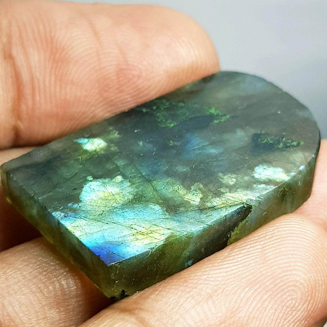 33.65 ct Natural Labradorite Slice (1 of 6)