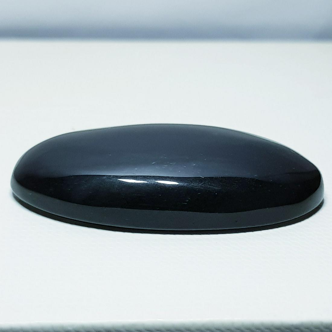 56.90 ct Natural Black Obsidian (1 of 5)