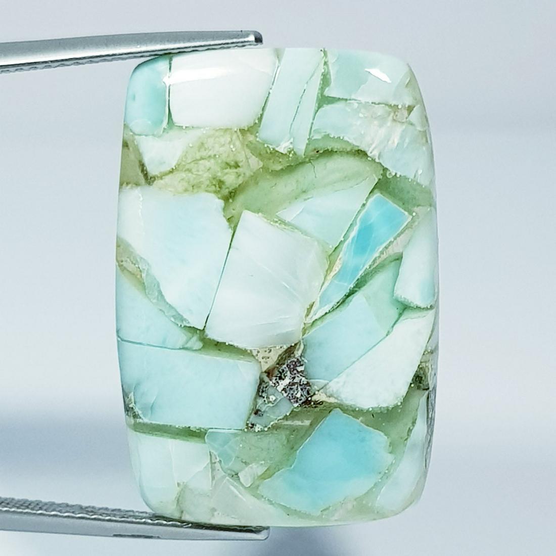 26.80 ct Natural Copper Larimar (1 of 5)