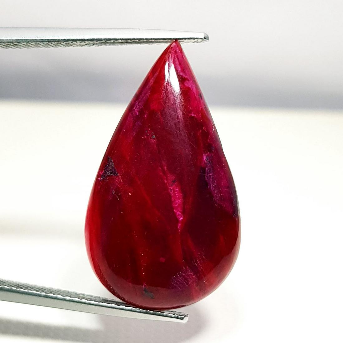 13.38 ct Natural Red Opal (1 of 6)