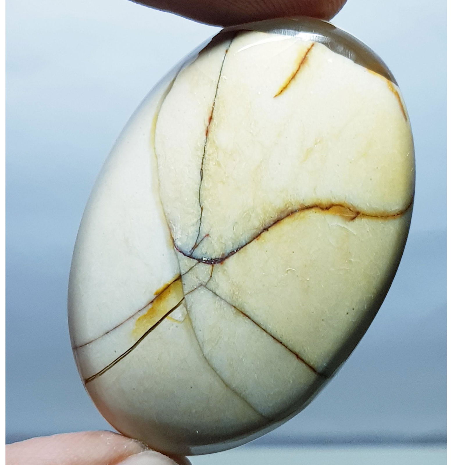 75.97 ct Natural Bracketed Mookaite (1 of 5)