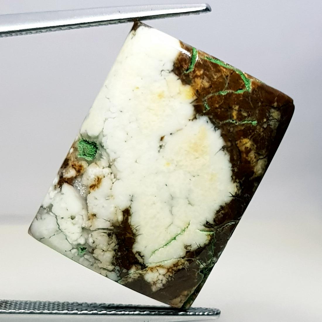 26.80 ct Natural Lemon Chrysoprase: Rectangular - Africa