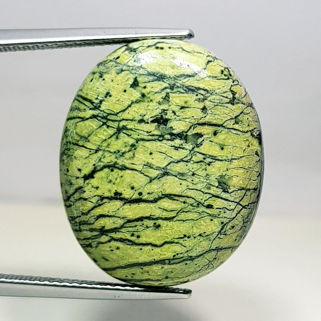 22.10 ct Natural Green Heena (1 of 6)